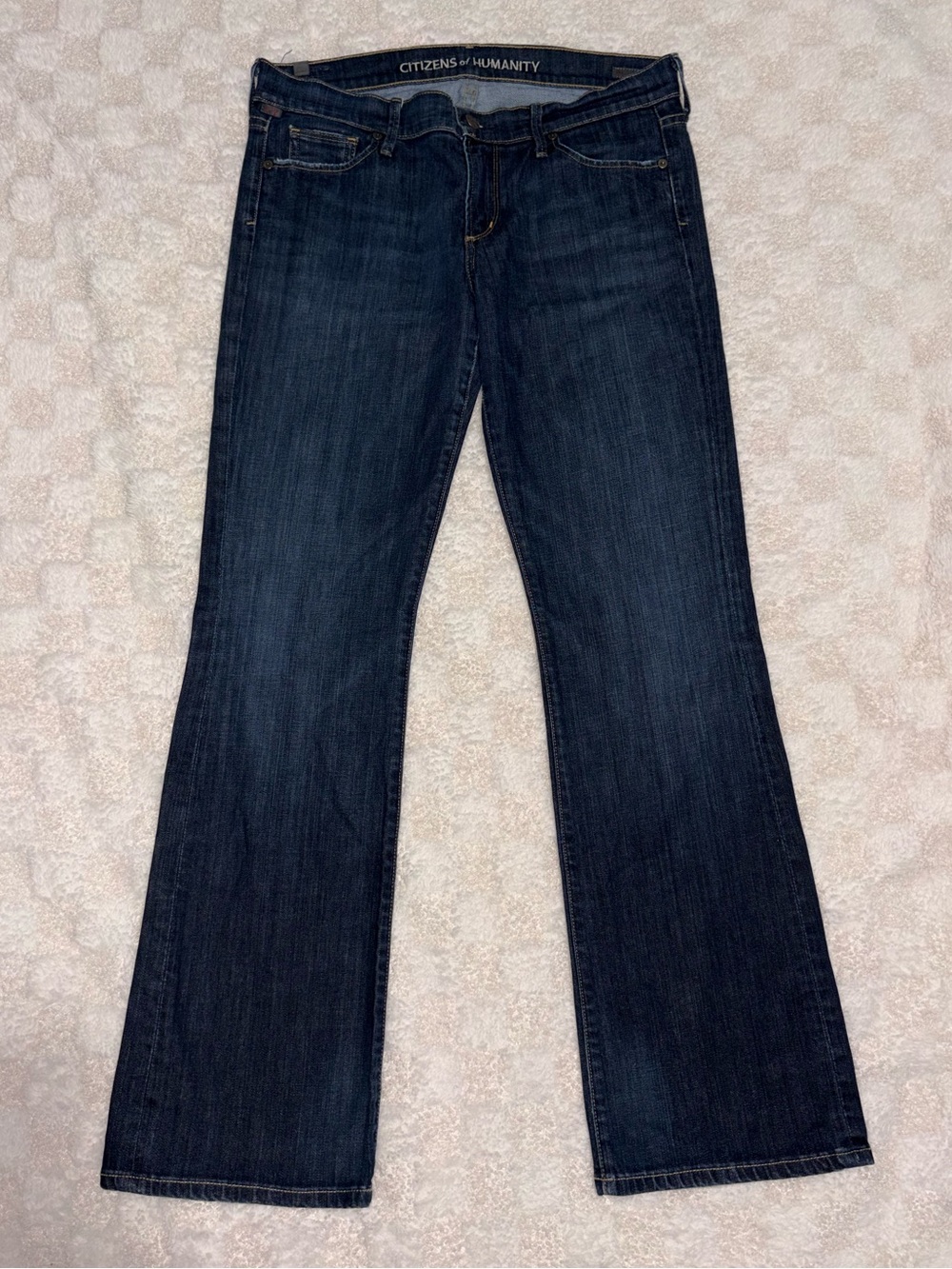 Citizens of Humanity Women's Dita Petite Bootcut Leg Mid Rise Jeans Size 30”